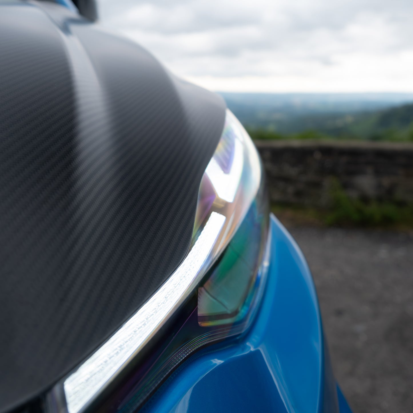 Carbon Fibre Bonnet For Transit Custom MS-RT (2024 Onwards)