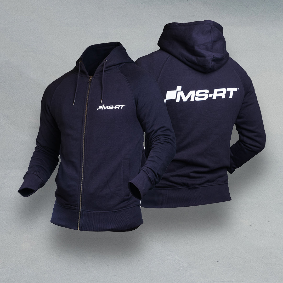 MS-RT Navy Zip Up Hoodie