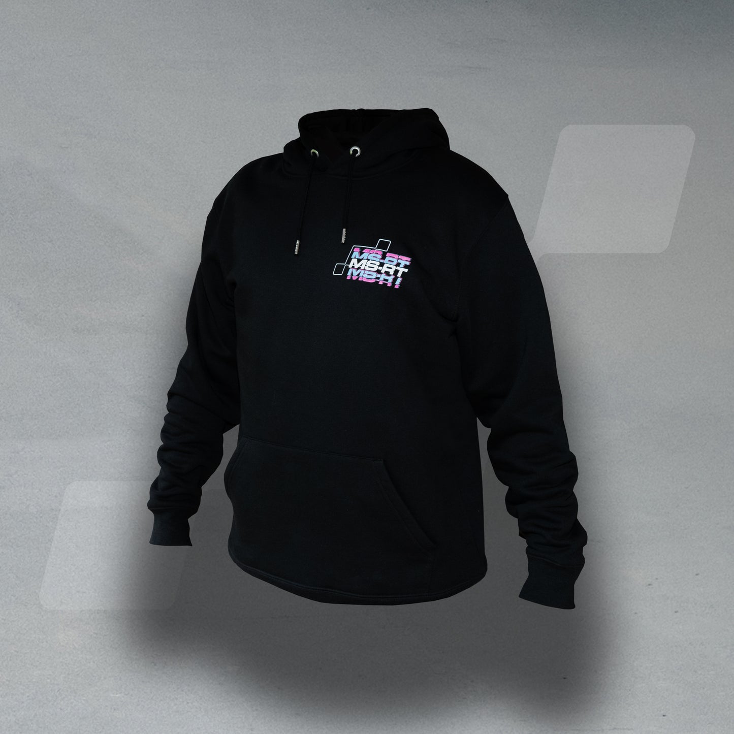 MS-RT Split Logo Hoodie (Pink & Blue)