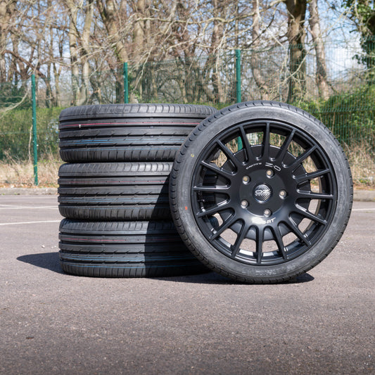 Ford Transit Custom MS-RT 20" Black OZ Racing Alloy Set (With Tyres) (2018-2023)
