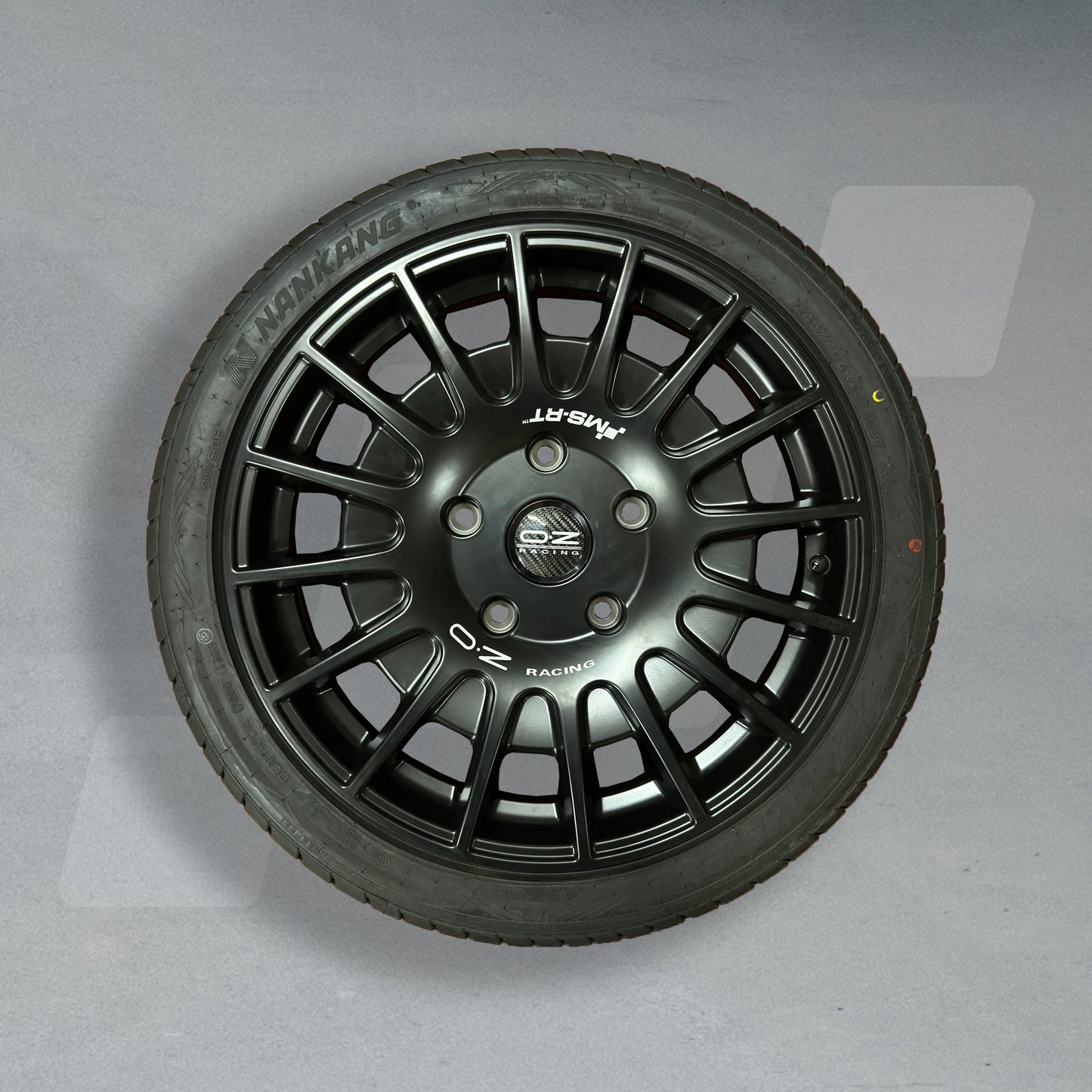 20" Black OZ Racing Alloy Set (With Tyres)